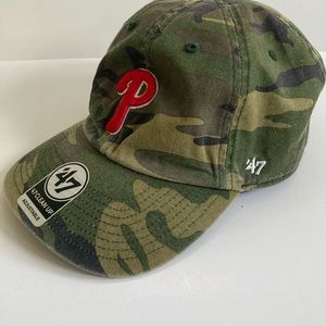 47 Philadelphia Phillies Camo Baseball Hat
